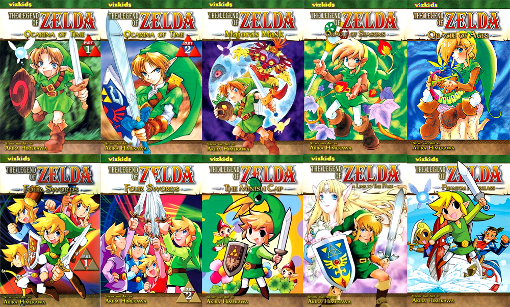 The Legend of Zelda Legendary Edition Manga Volume 1