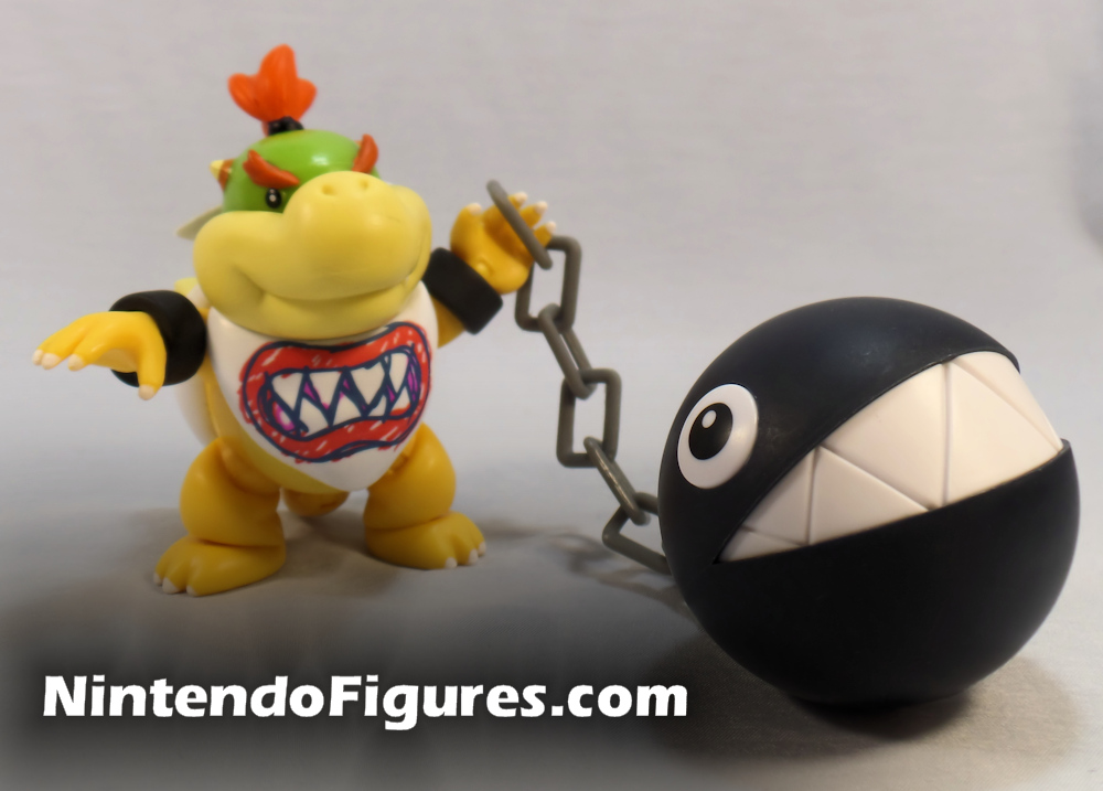 Chain Chomp 2.5″ Figure World of Nintendo Review Miketendo64
