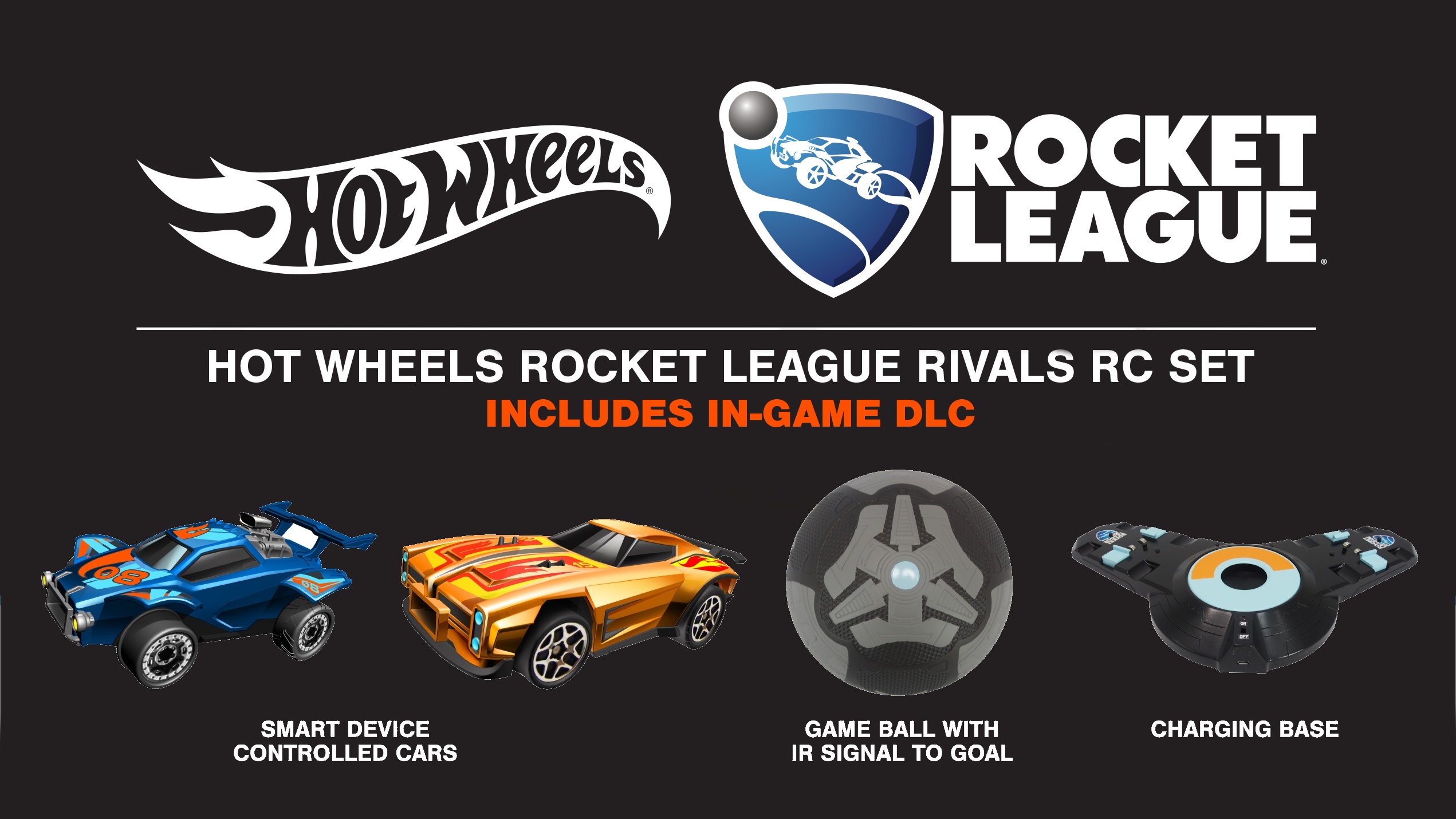 hot wheels rocket league rc cars