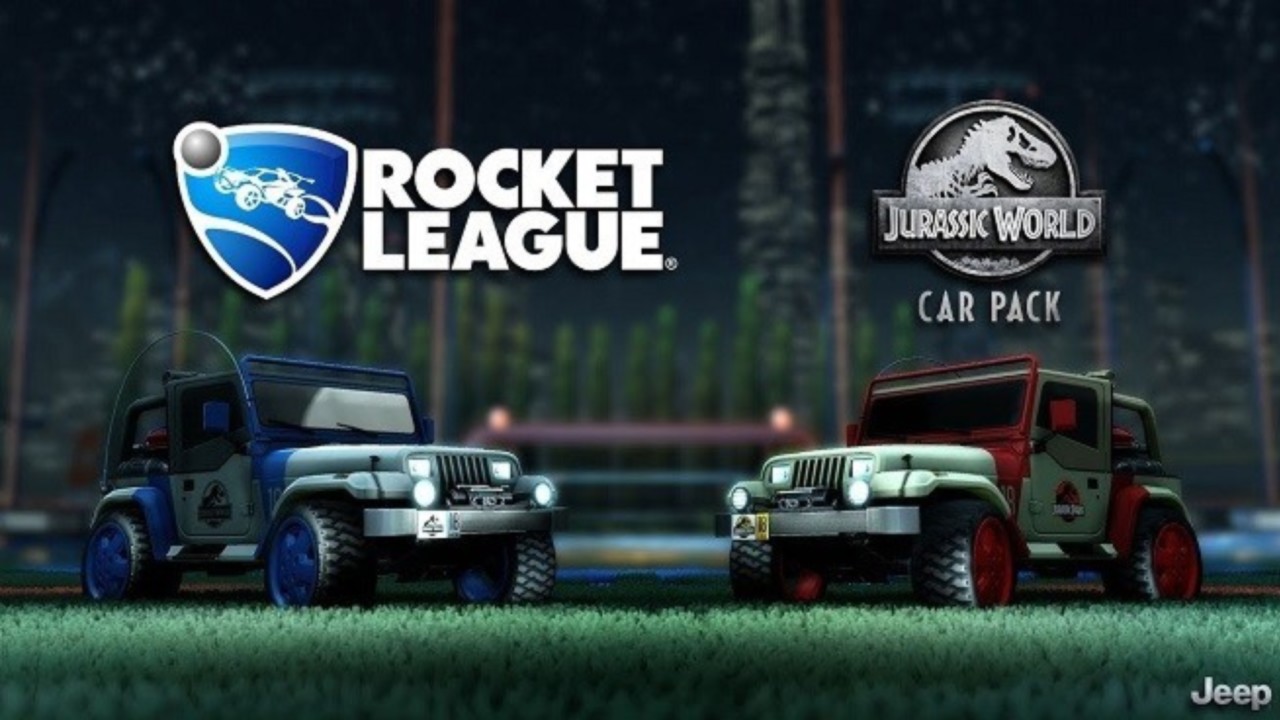 Rocket League Jurassic World Cars Pack