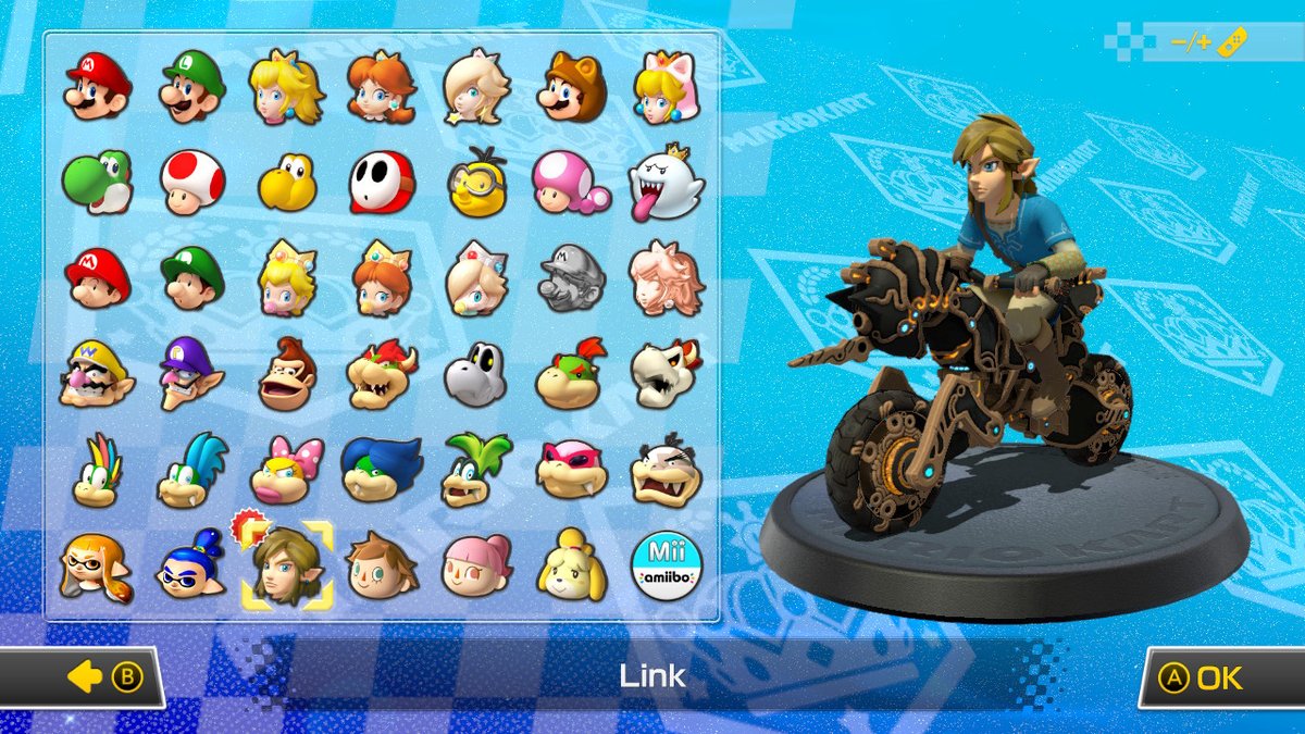 Mario Kart 8 Deluxe Version 1 6 0 Breath Of The Wild Link Supported Miketendo64