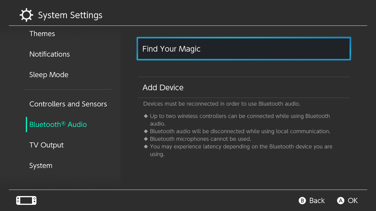  Patch Notes Nintendo Switch Firmware Version 13 0 0 Adds Bluetooth 