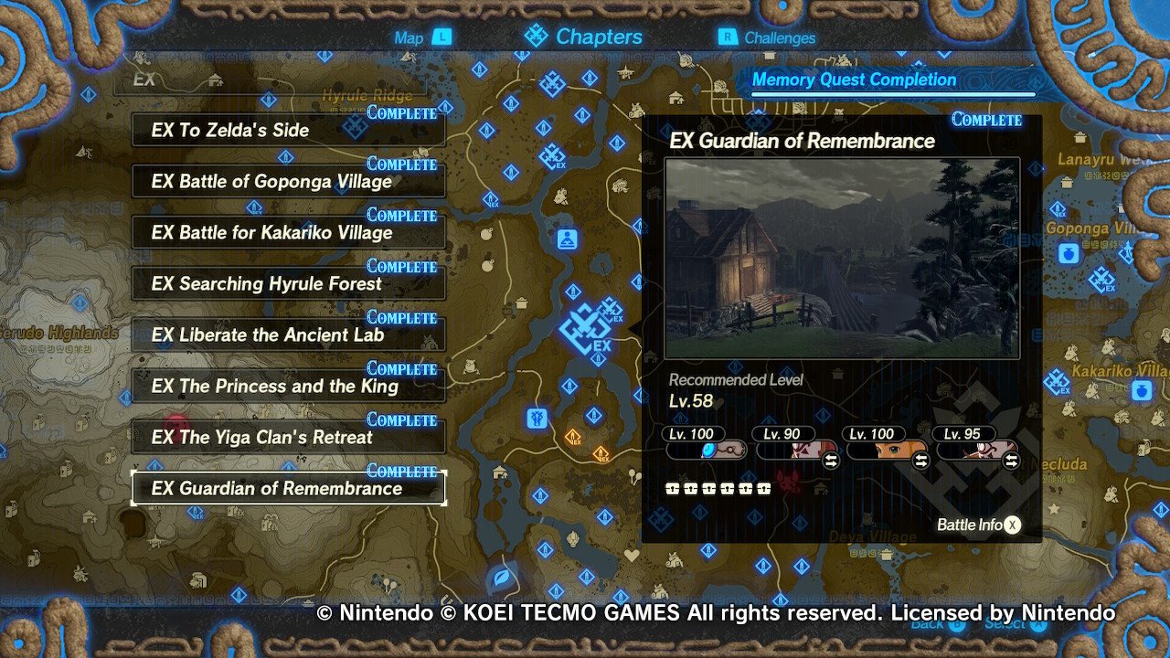 Classic Zelda locations found in Hyrule Warriors: Age of Calamity