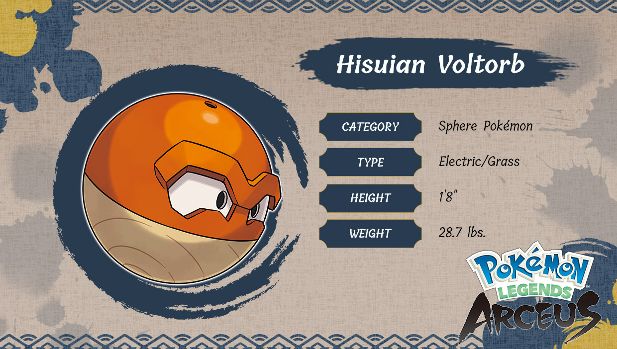 Hisuian Voltorb Still Looks Like A Pokéball Somehow - Game Informer