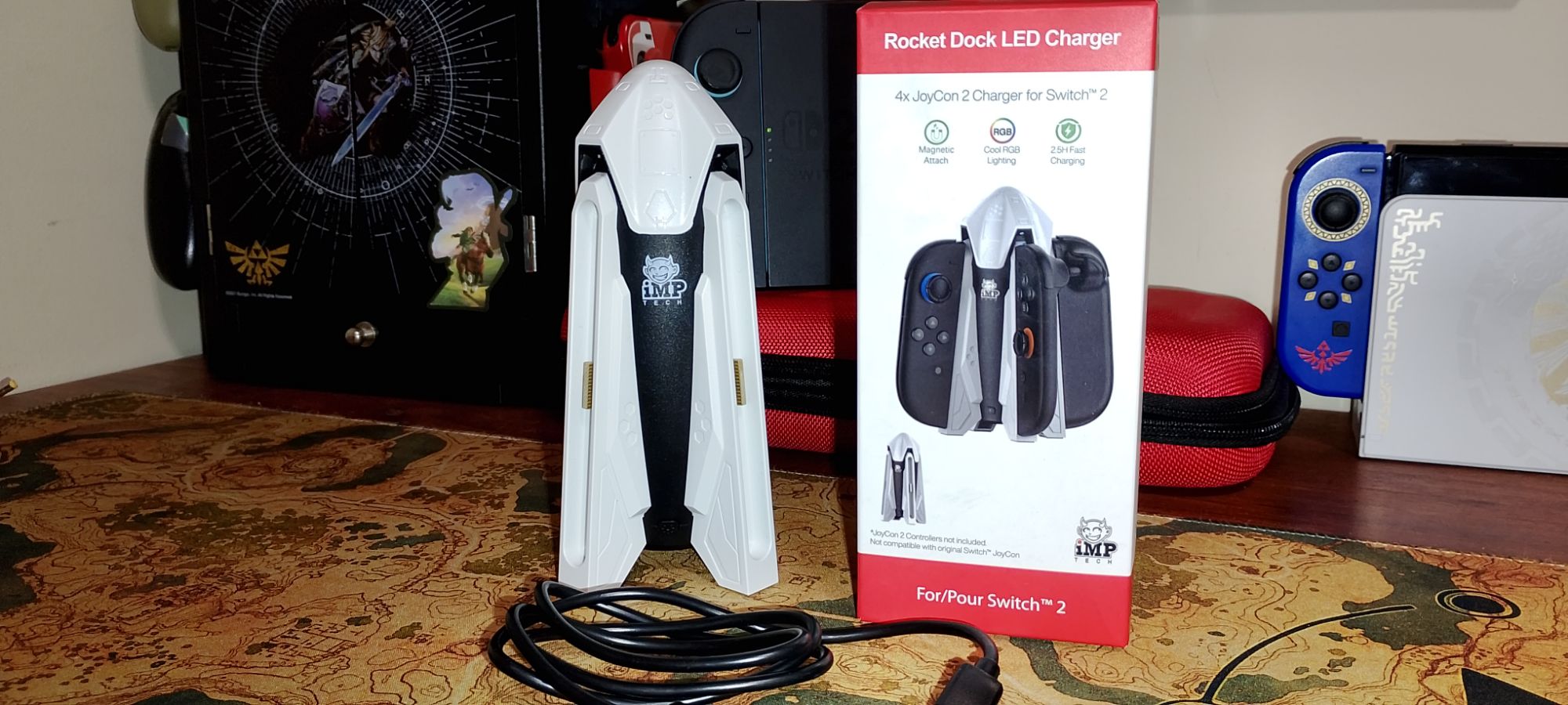 Rocket Dock LED Charger
